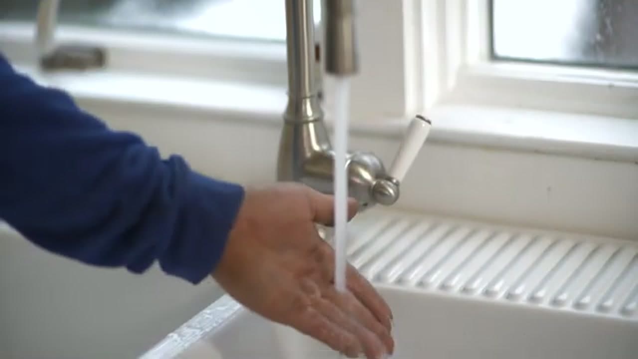 The finished result: How to Install an Electric Water Heater