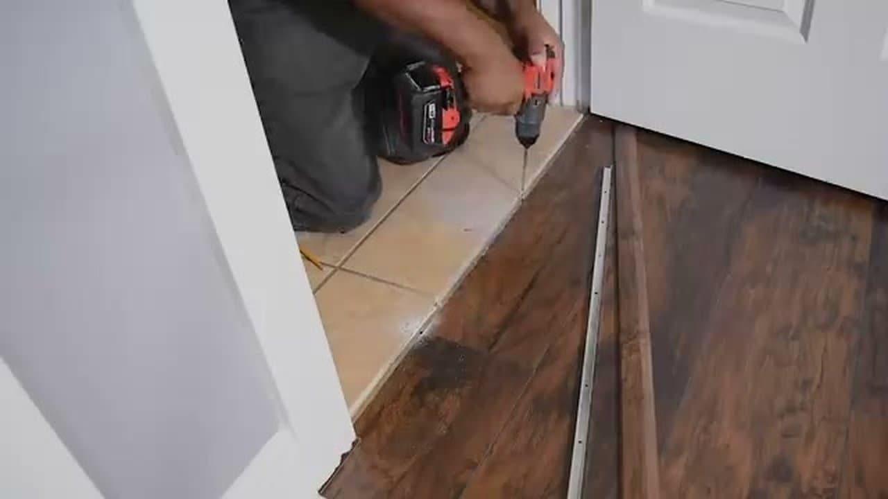 Step 9: Install Door Transitions