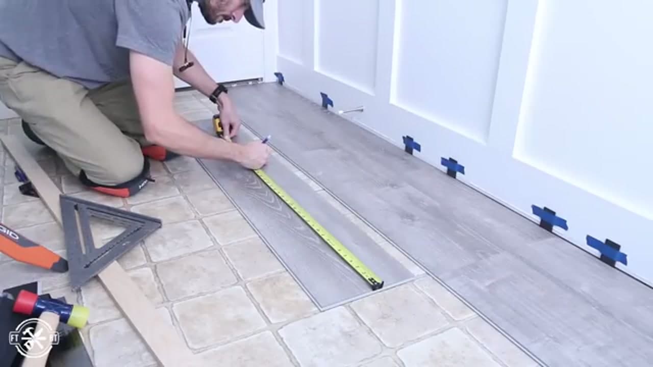 Step 6: Step 6: Stagger the Seams and Notch Around Door Jambs