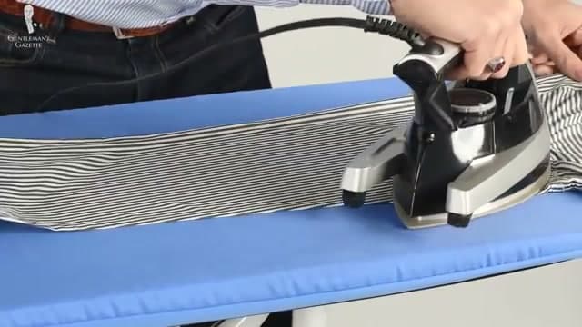 Step 3: Iron the Cuffs and Sleeves