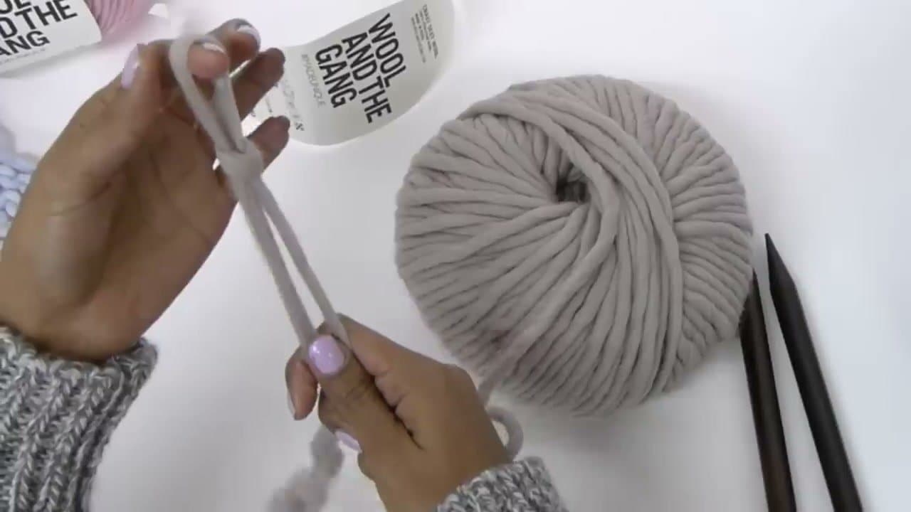 Step 1: Step 1: Make a slip knot