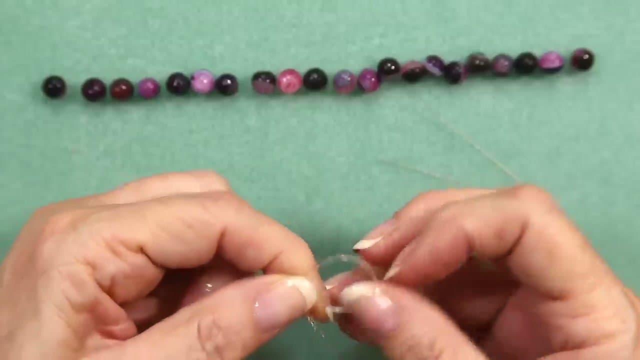 Step 2: Step 2: Tie a temporary stopper knot