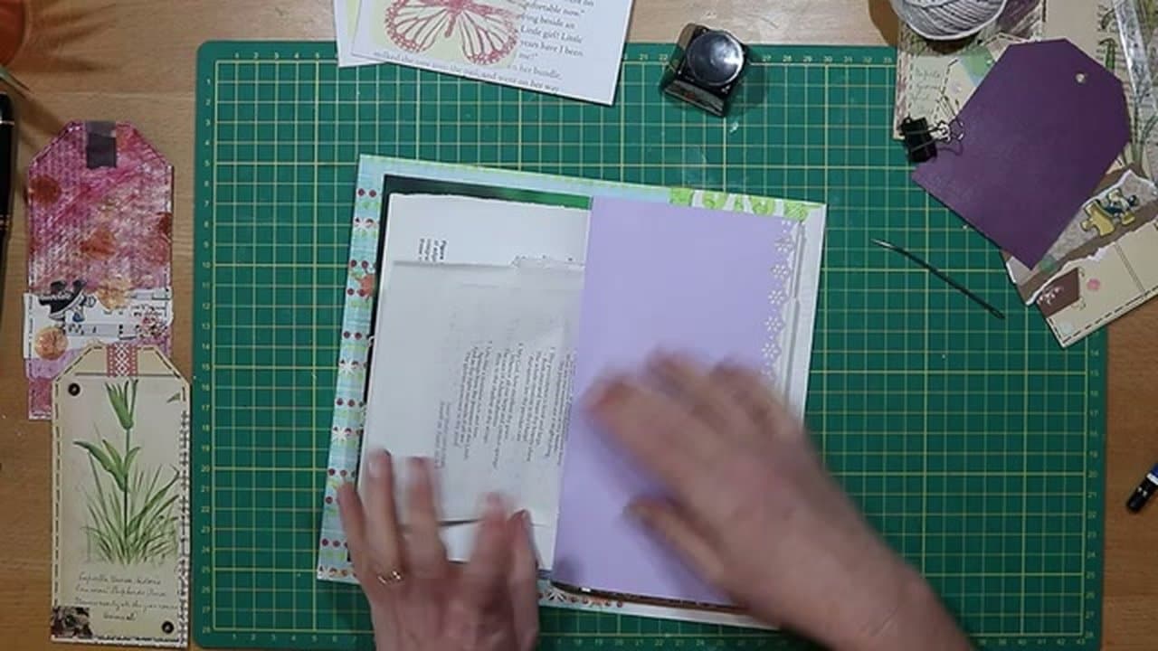 The finished result: How to Make a Junk Journal: Step-by-Step Beginner Guide