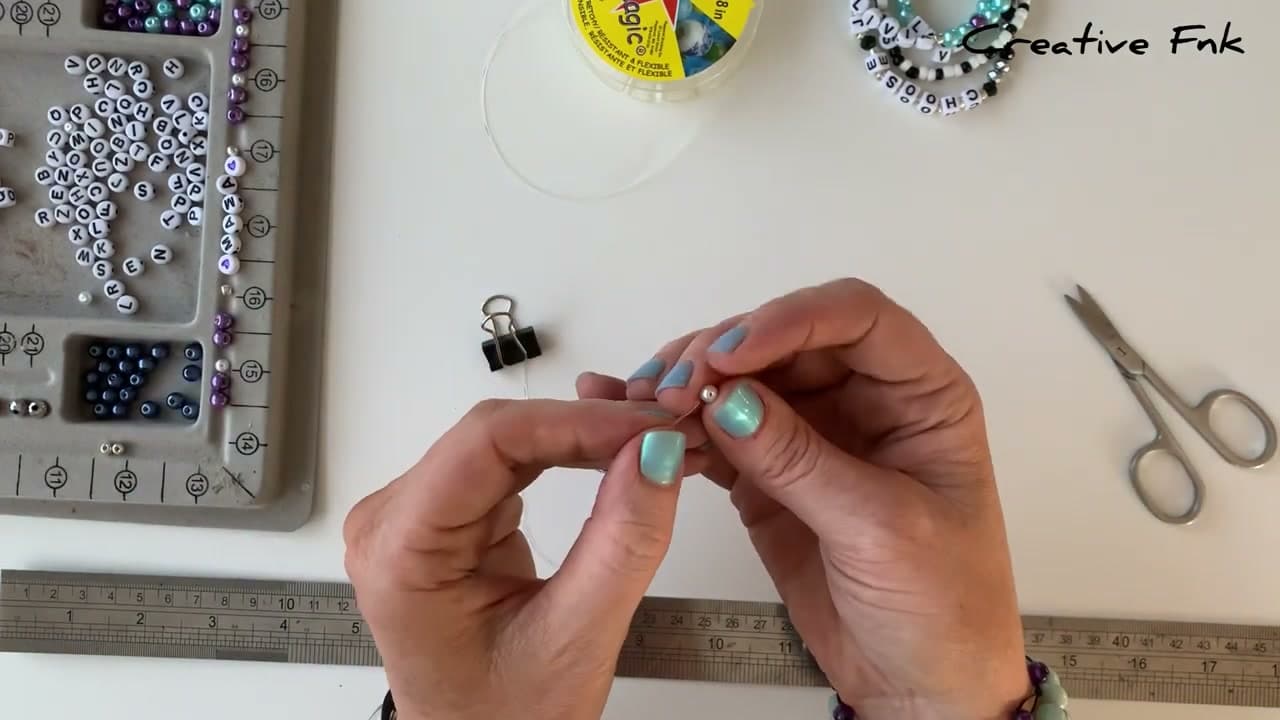 Step 5: Step 5: Cut and pre-stretch the elastic
