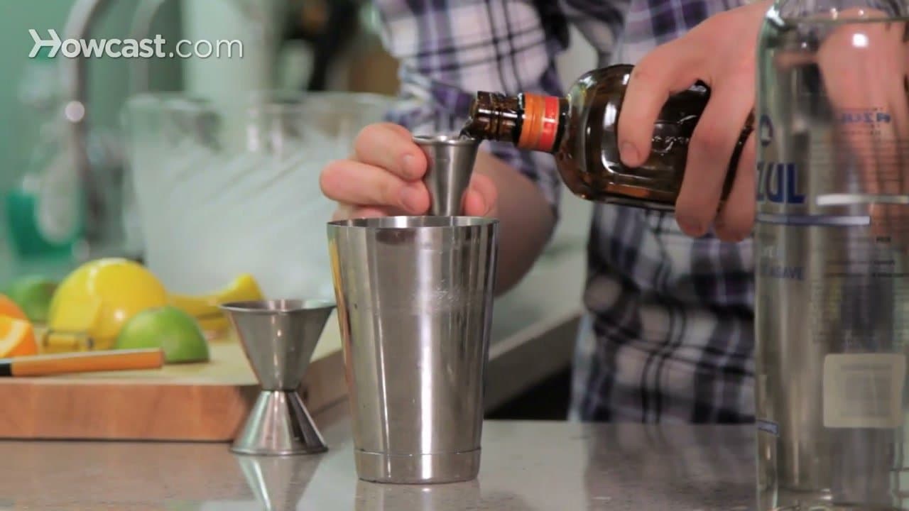 Step 2: Step 2: Add 3/4 ounce of Cointreau