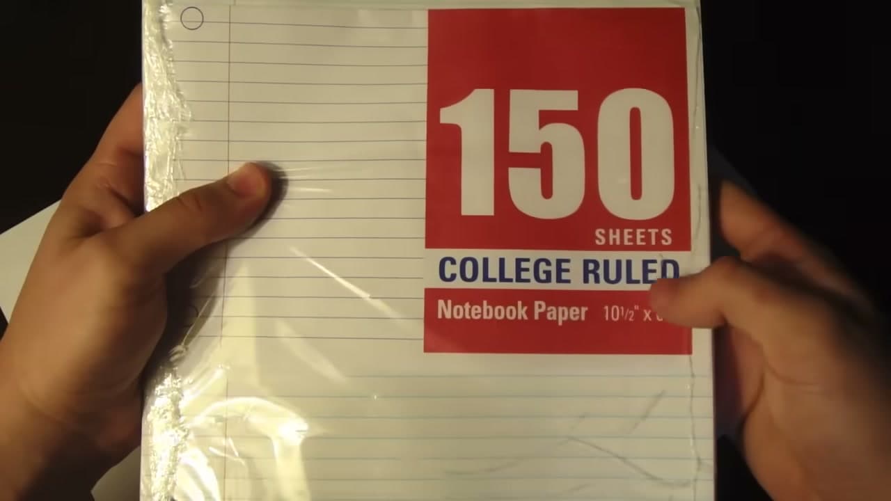 Step 1: Grab Loose Leaf or Printer Paper - How to Make a Paper Football (Classic Triangle Fold)