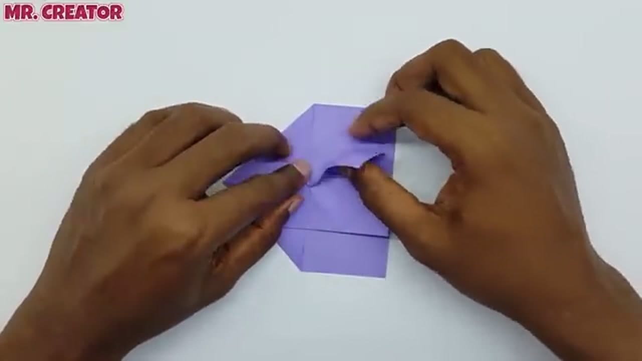 Step 4: Tuck the Flaps to Lock the Shape