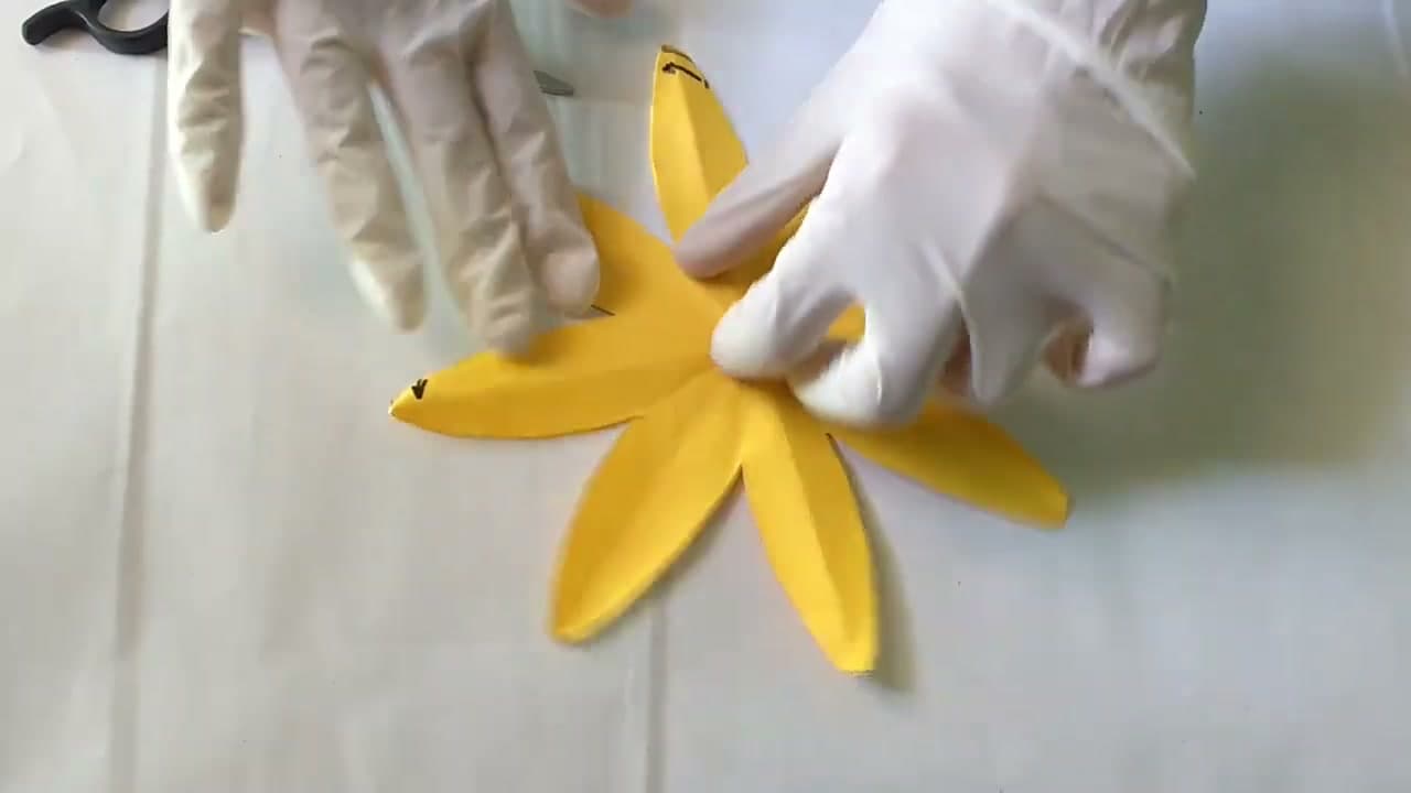 Step 5: Step 5: Unfold the Eight-Petal Layer