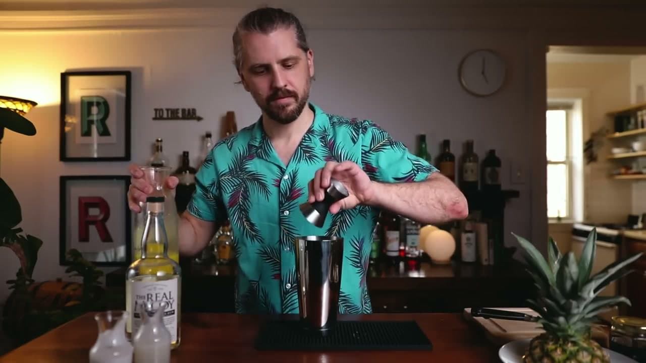 Step 2: Step 2: Measure and Pour the Light Rum