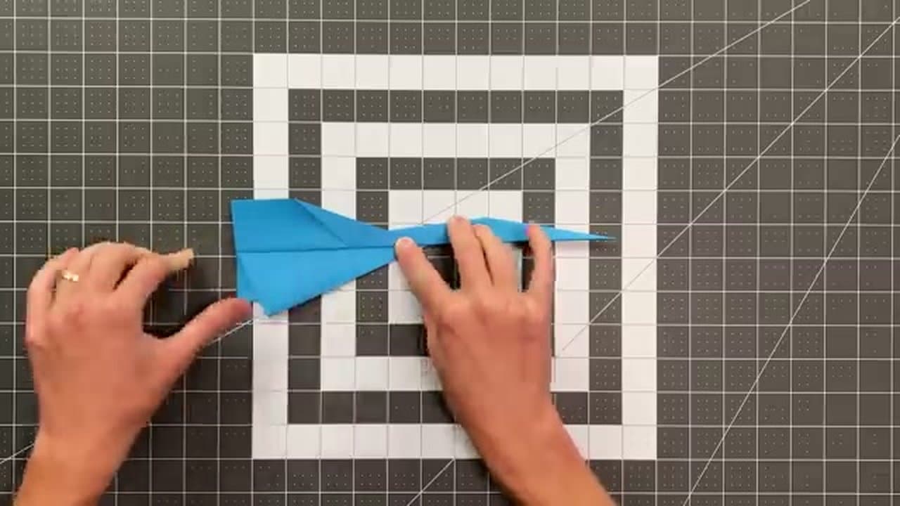 How to Make a Paper Airplane (Concorde Style)