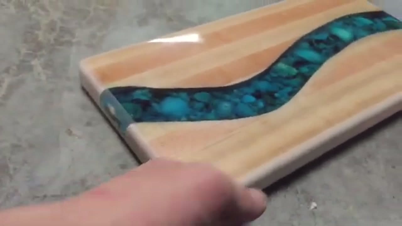 Step 9: Step 9: The Finished River Board
