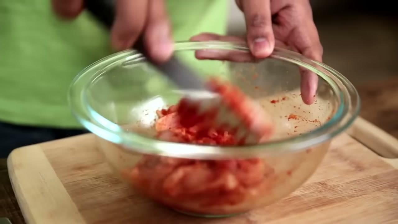 Step 1: Marinate the Chicken - How to Make Butter Chicken (Restaurant Style at Home)