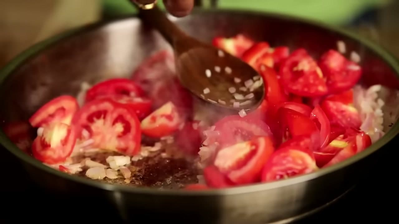 Step 4: Add the Tomatoes and Cashews - How to Make Butter Chicken (Restaurant Style at Home)