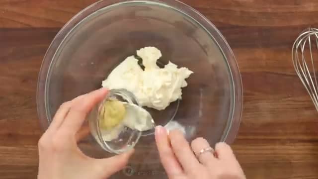 Step 2: Step 2: Add Dijon and Worcestershire