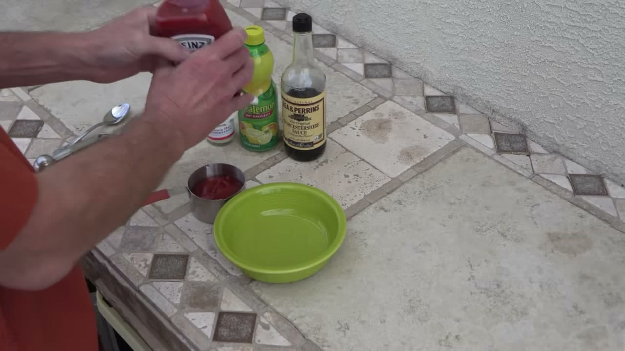 Step 1: Step 1: Start with a Cup of Ketchup