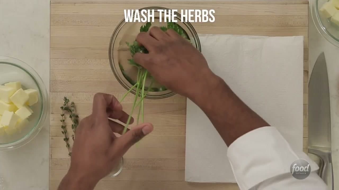 Step 1: Step 1: Wash and Dry the Fresh Herbs