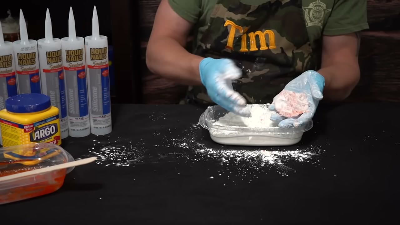 Step 6: Knead It Until It Stops Sticking - How to Make Concrete Molds from Household Items