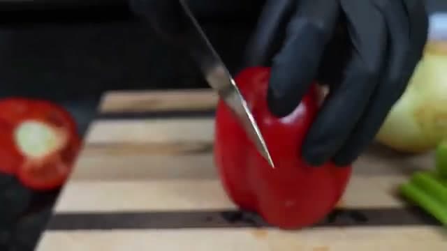 Step 2: Step 2: Dice the Vegetables