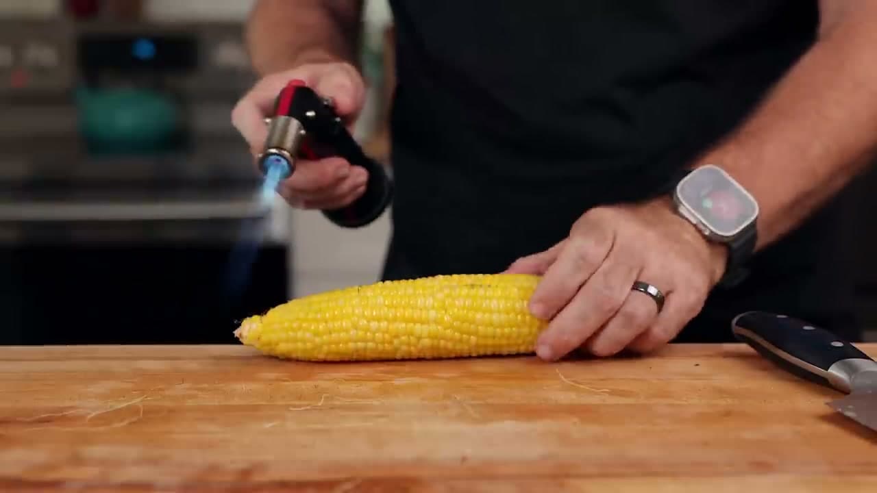 Step 7: Step 7: Butter, Salt, and the Blowtorch Silk Trick