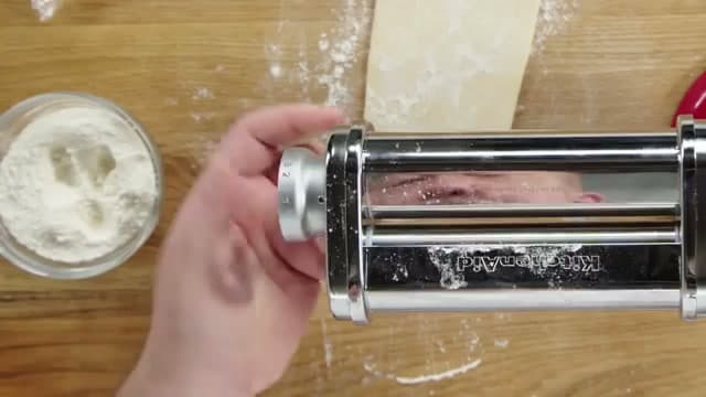 Step 4: Roll Through the Pasta Machine
