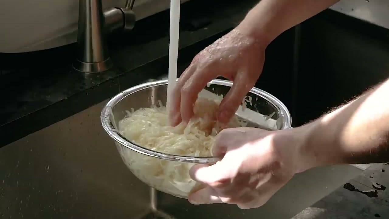 Step 3: Step 3: Rinse the Starch Off