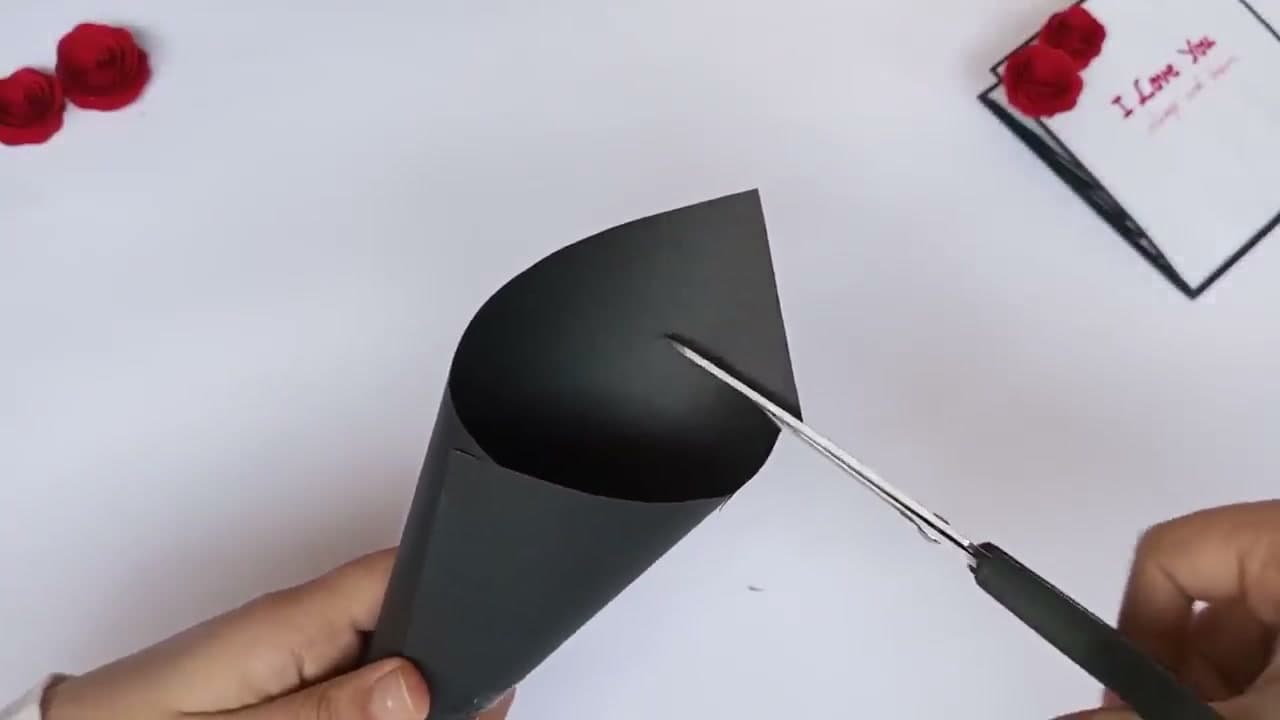 Step 6: Trim the Cone Tip and Top