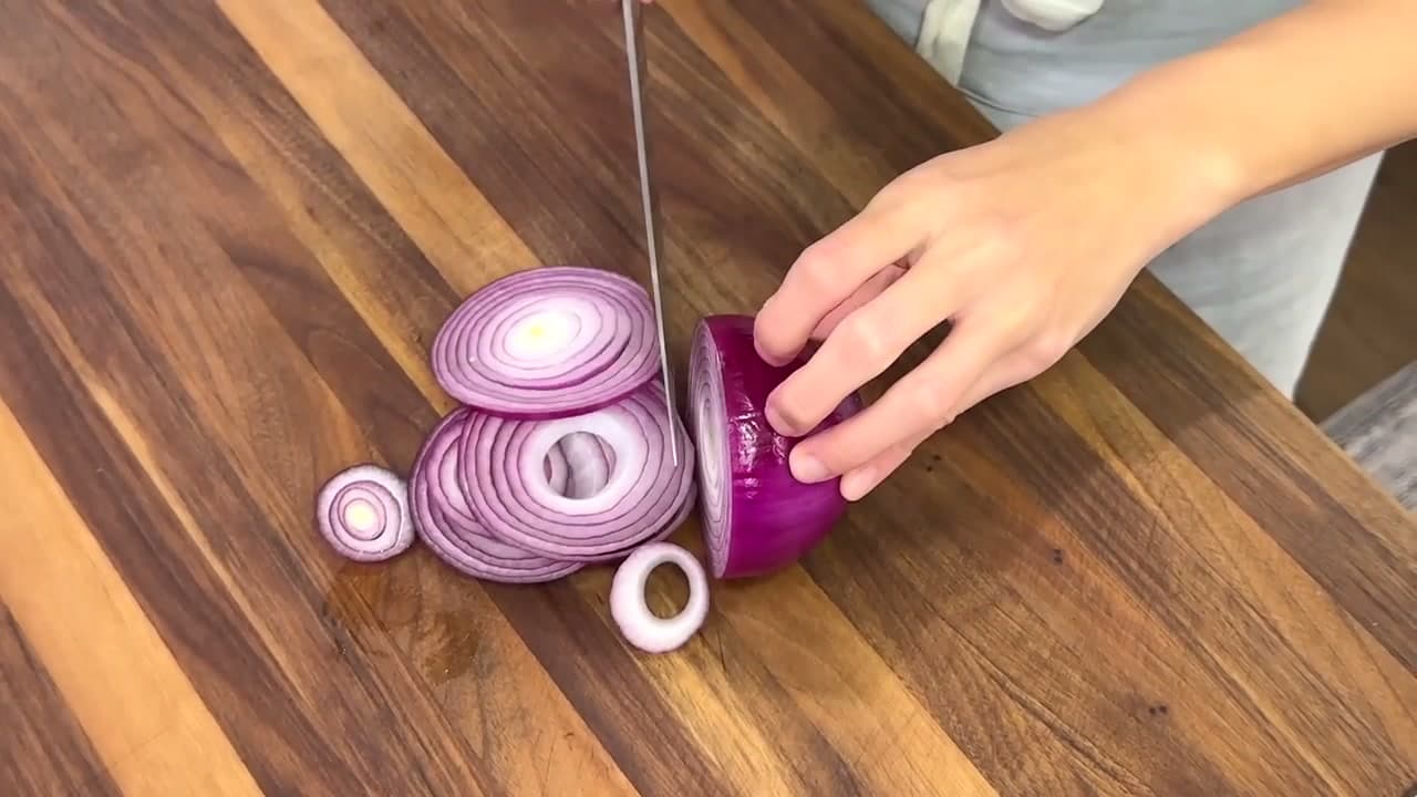 Step 2: Step 2: Slice Thin Rings