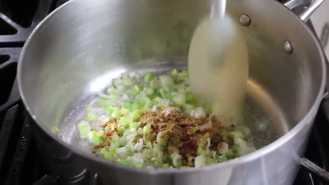 Step 3: Step 3: Cook the Garlic, Onion, and Spices