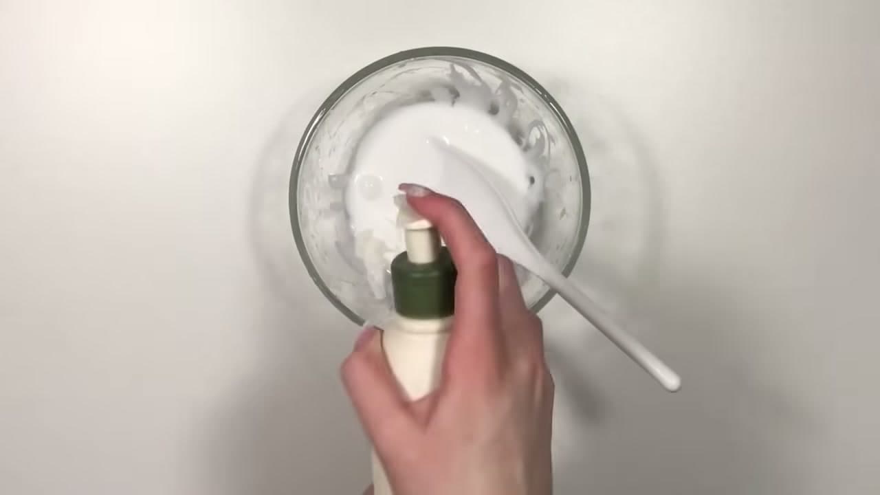 Step 3: Stir In a Little Lotion - How to Make Slime