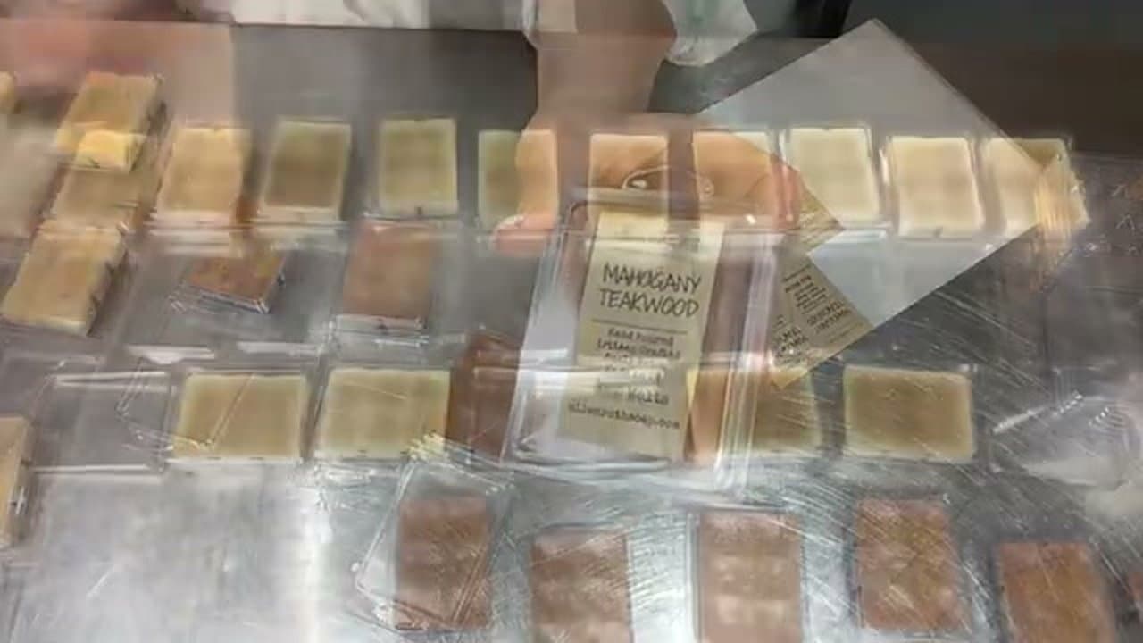 The finished result: How to Make Wax Melts (Strong Scent Throw)
