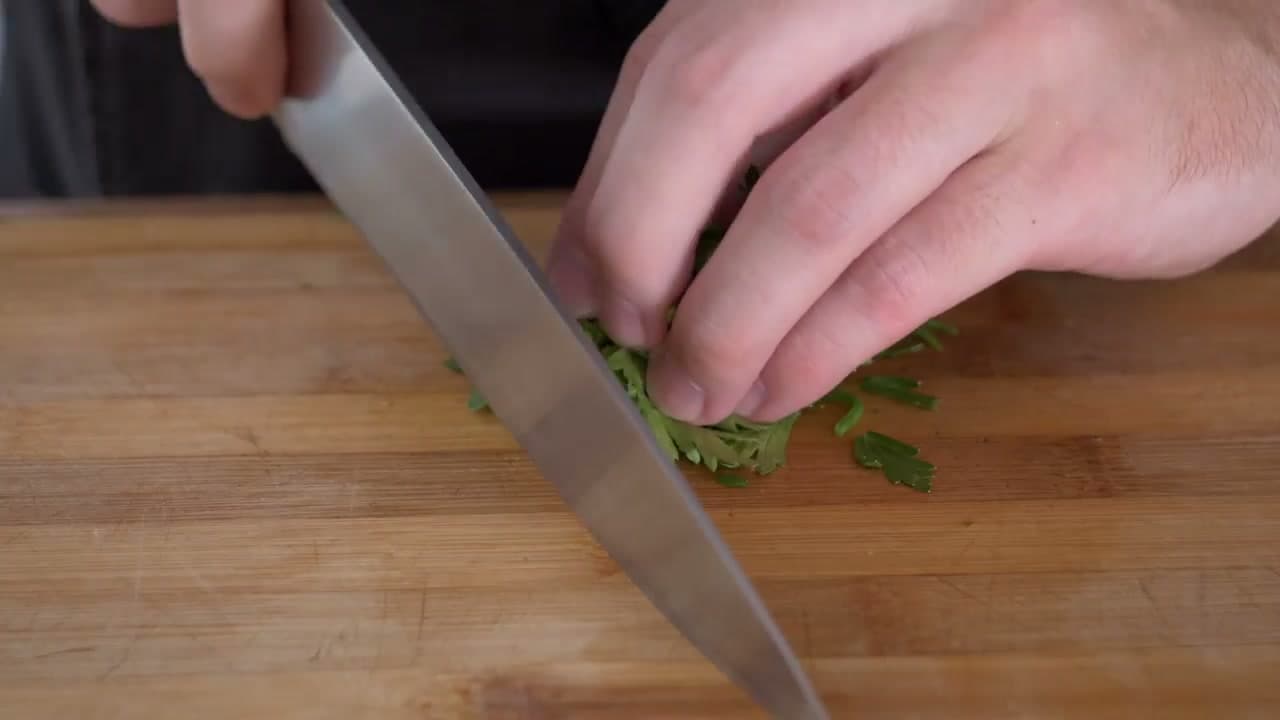 Step 2: Step 2: Chiffonade the Fresh Herbs