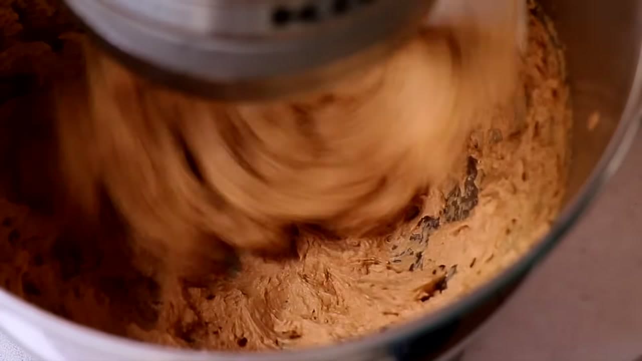 Step 4: Beat Until It Comes Back Together - Gingerbread Cookies