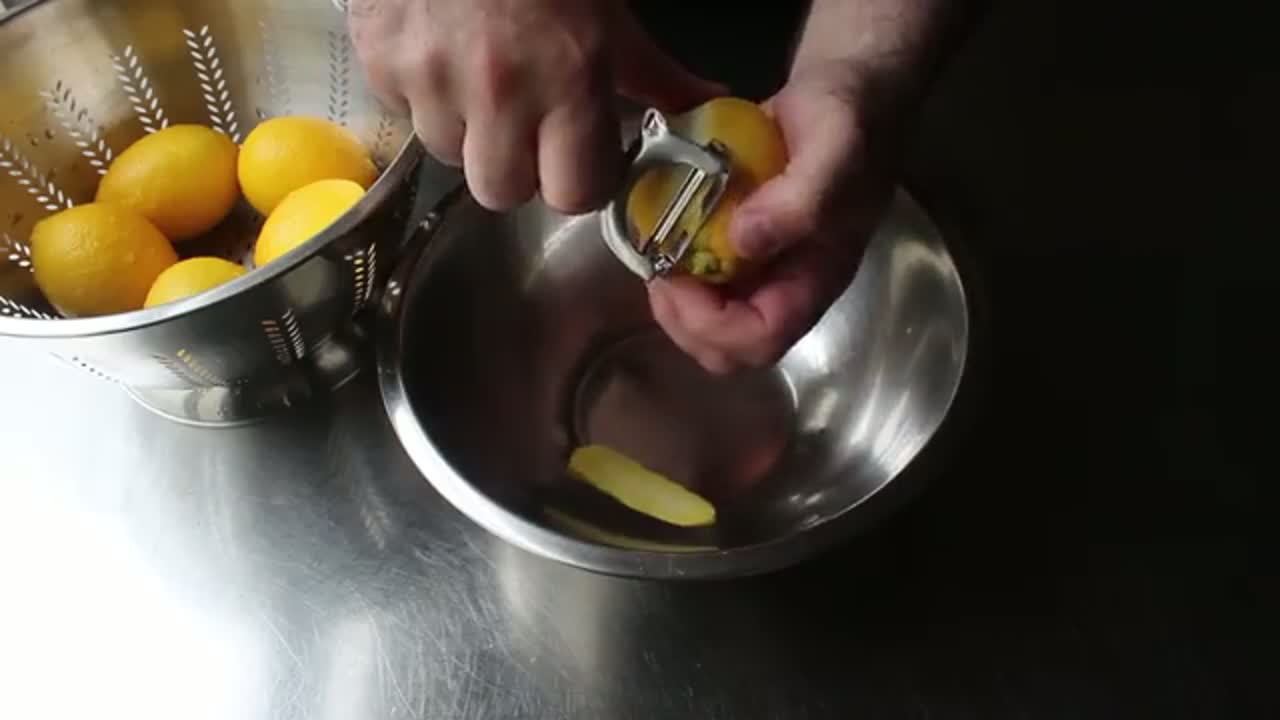 Step 1: Step 1: Peel the Zest Off Six Lemons