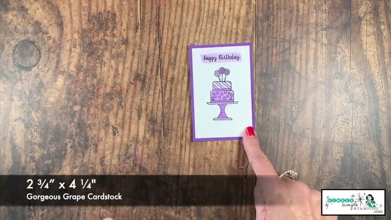 Step 1: Step 1: Stamp Your Focal Image