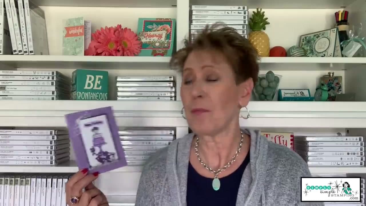 The finished result: How to Make a Shaker Card: 7 Step Easy Tutorial With a Clear Envelope