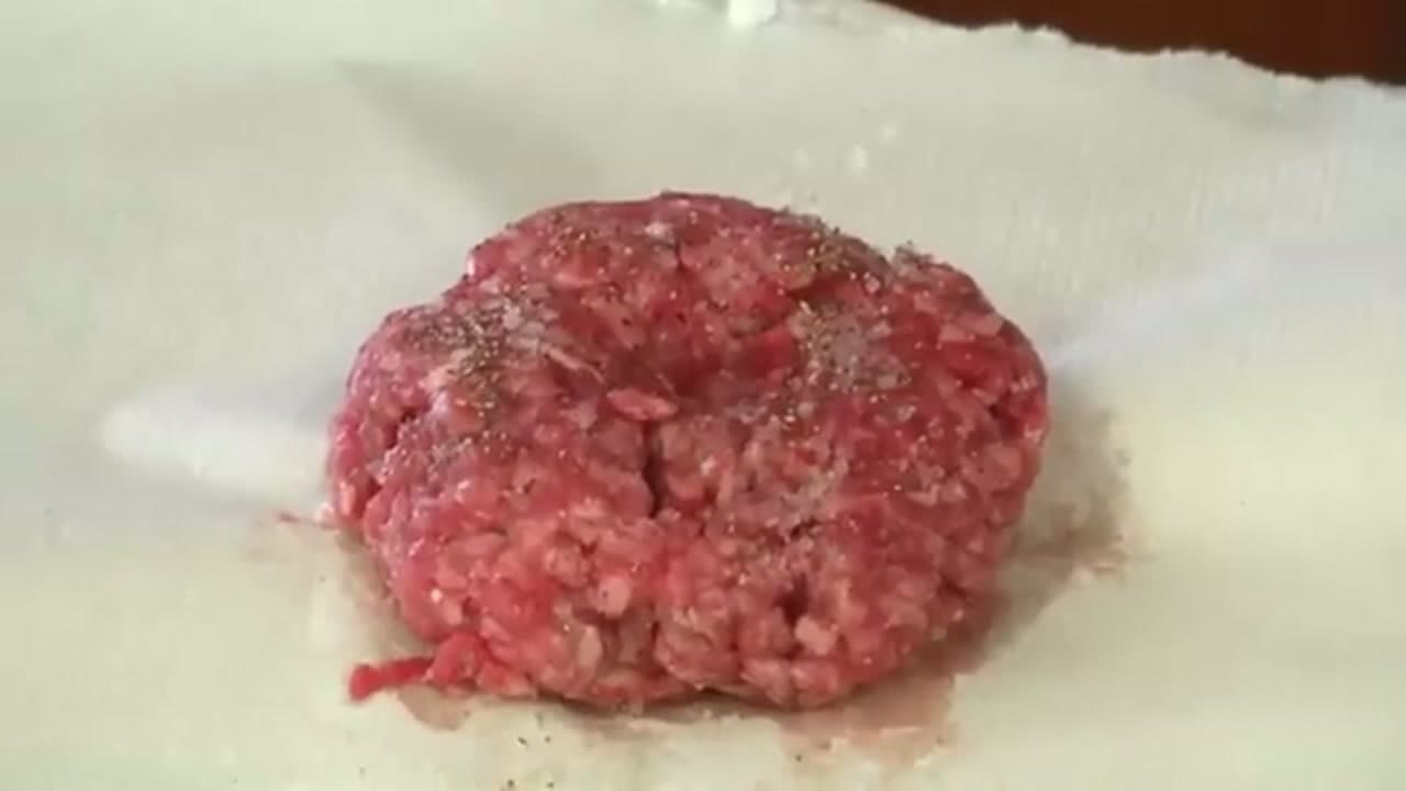 The finished result: How to Make Hamburger Patties in 7 Steps