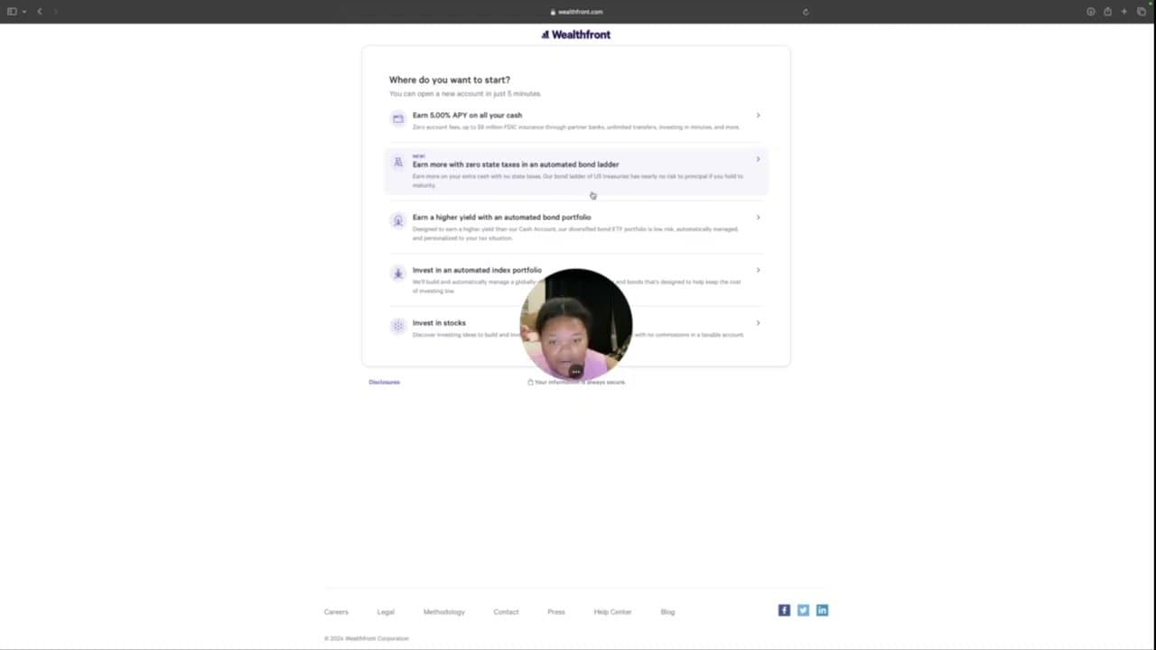 Step 2: Step 2: Choose the High-Yield Cash Account