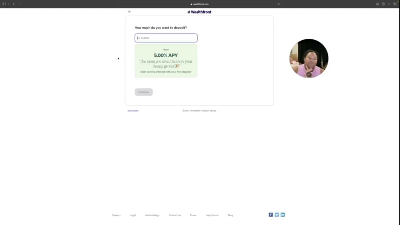 Step 6: Step 6: Decide How Much to Deposit