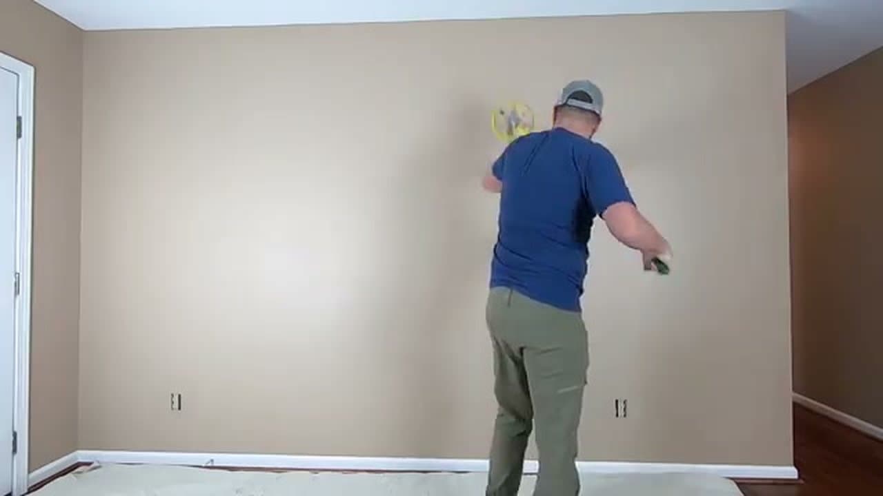 Step 2: Sand and Dust the Walls