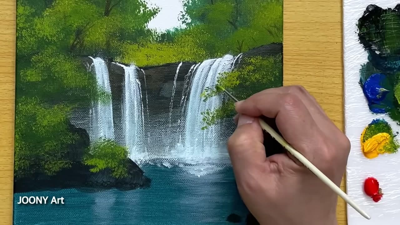 Step 5: Step 5: Brighten the Water and Add Spray