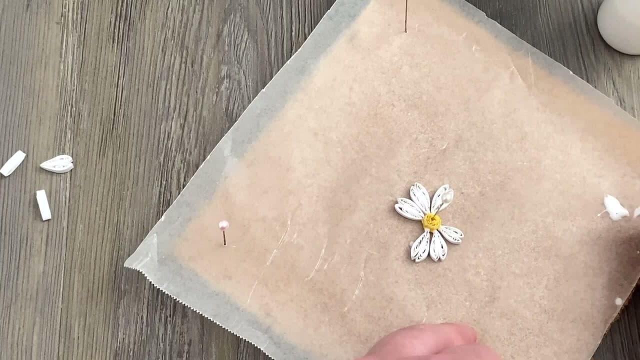 Step 6: Glue the Petals Around the Center