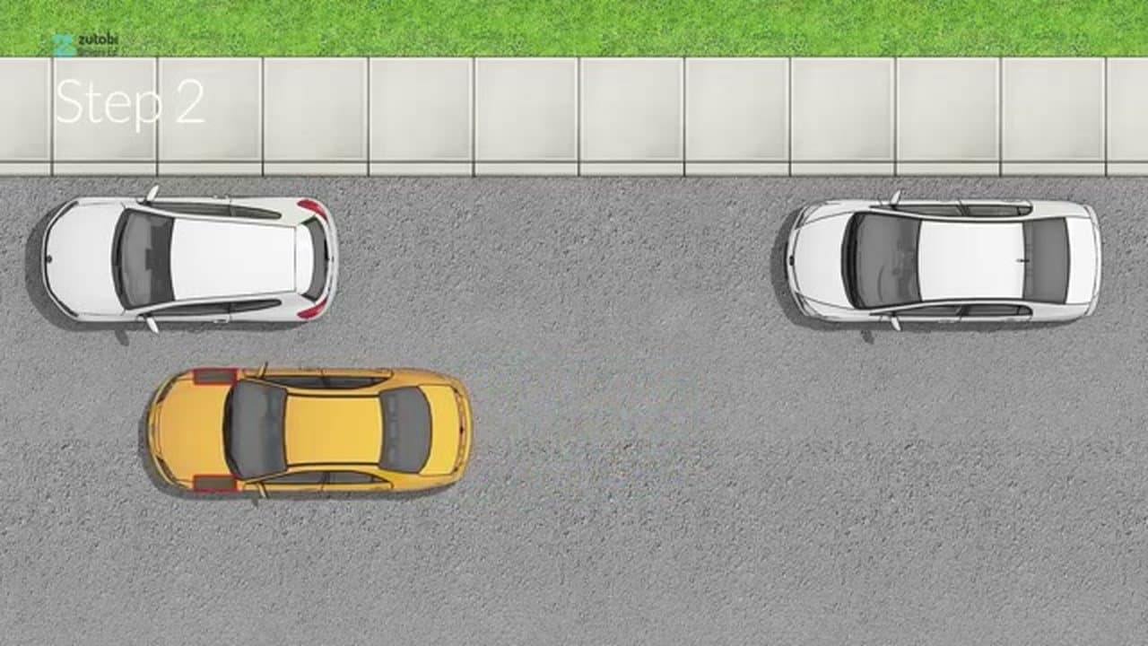 Step 2: Line Up Next to the Car in Front