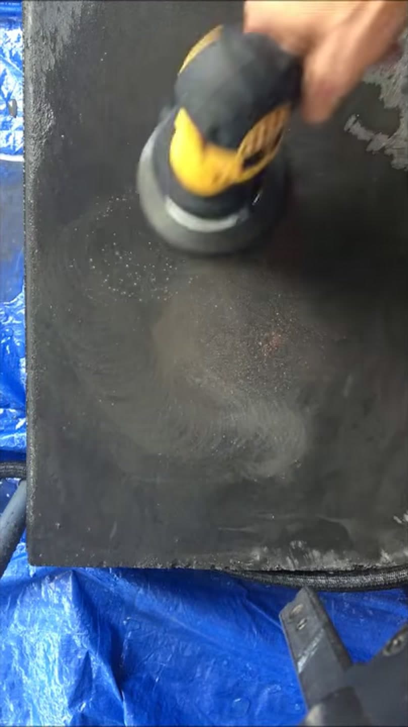 Step 6: Move Slow and Read the Slurry - How to Sand and Polish Concrete Crafts