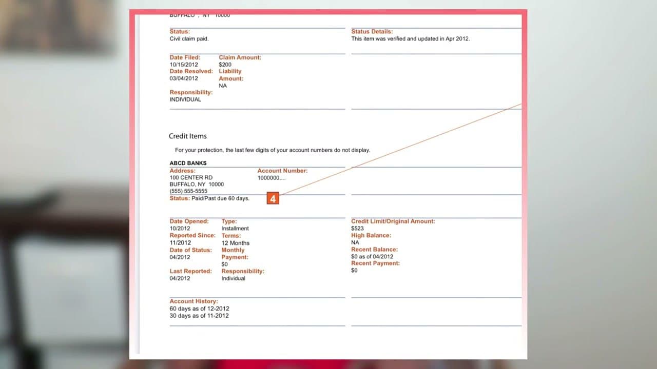 Step 4: Step 4: Review Each Past-Due or Delinquent Credit Item