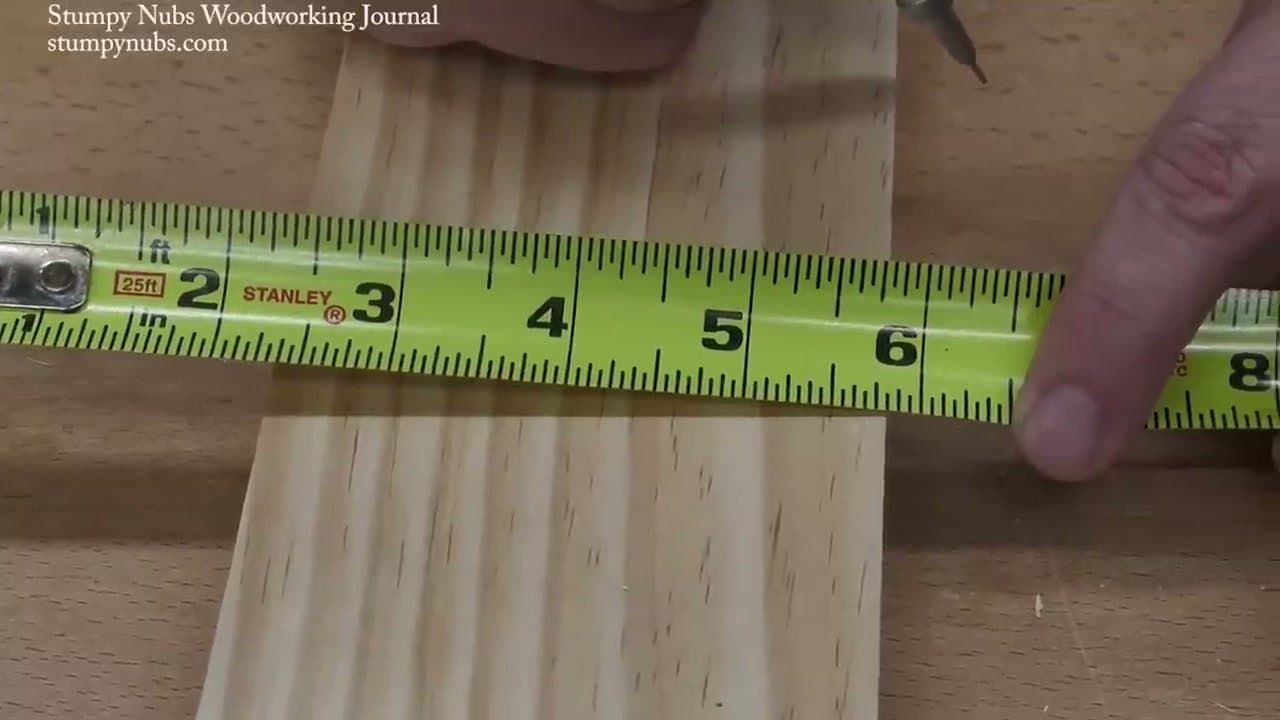 Step 6: Count Backward from the Next Inch