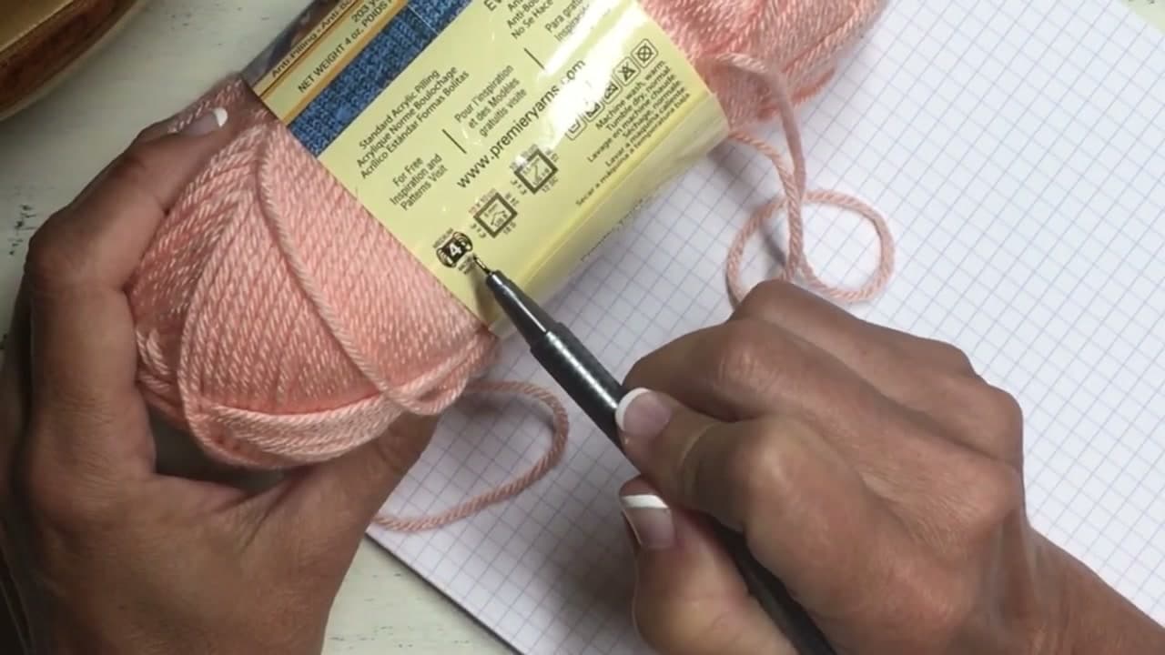 Step 2: Step 2: Match the Yarn Weight