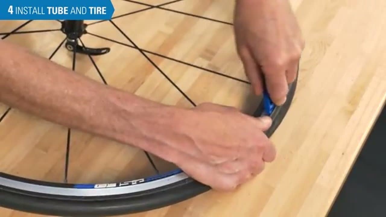 Step 8: Check the Bead and Inflate to Full Pressure