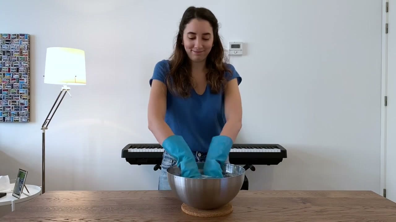 Step 6: Rinse with Hot Water