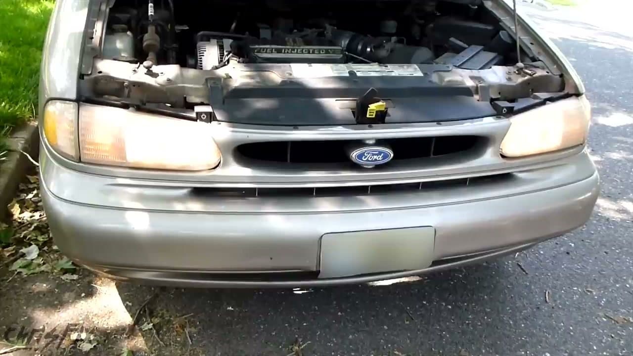 The finished result: How to Replace a Headlight Bulb