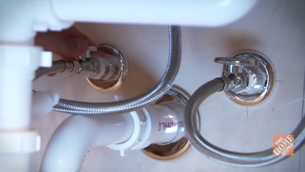 Step 2: Step 2: Shut Off Hot and Cold Supply Valves